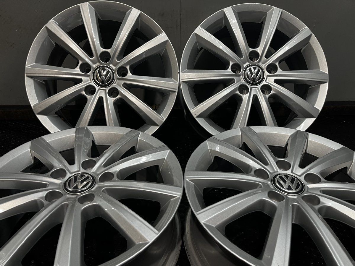 VW フォルクスワーゲン ゴルフ7 純正ホイール 16インチ 4本 6J5HPCD112 48 MHG007