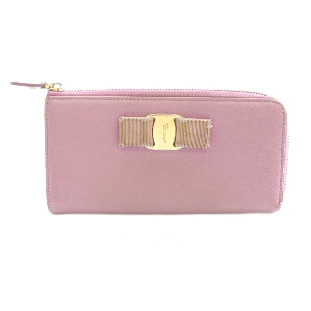 サルヴァトーレフェラガモ Salvatore Ferragamo 長財布 L字
