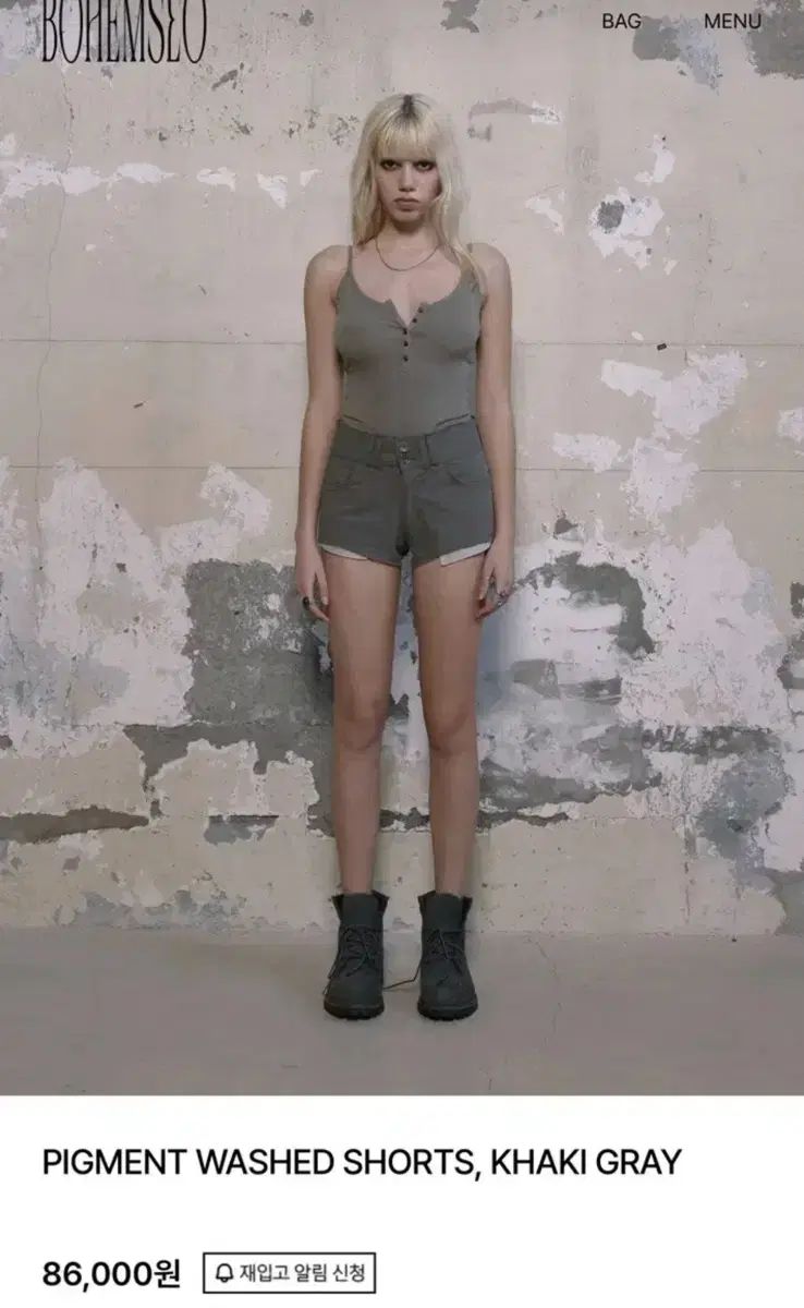 BOHEMSEO ピグメント ウォッシュド ショーツ s WWW_NOITHATQUANGTHANH_NET