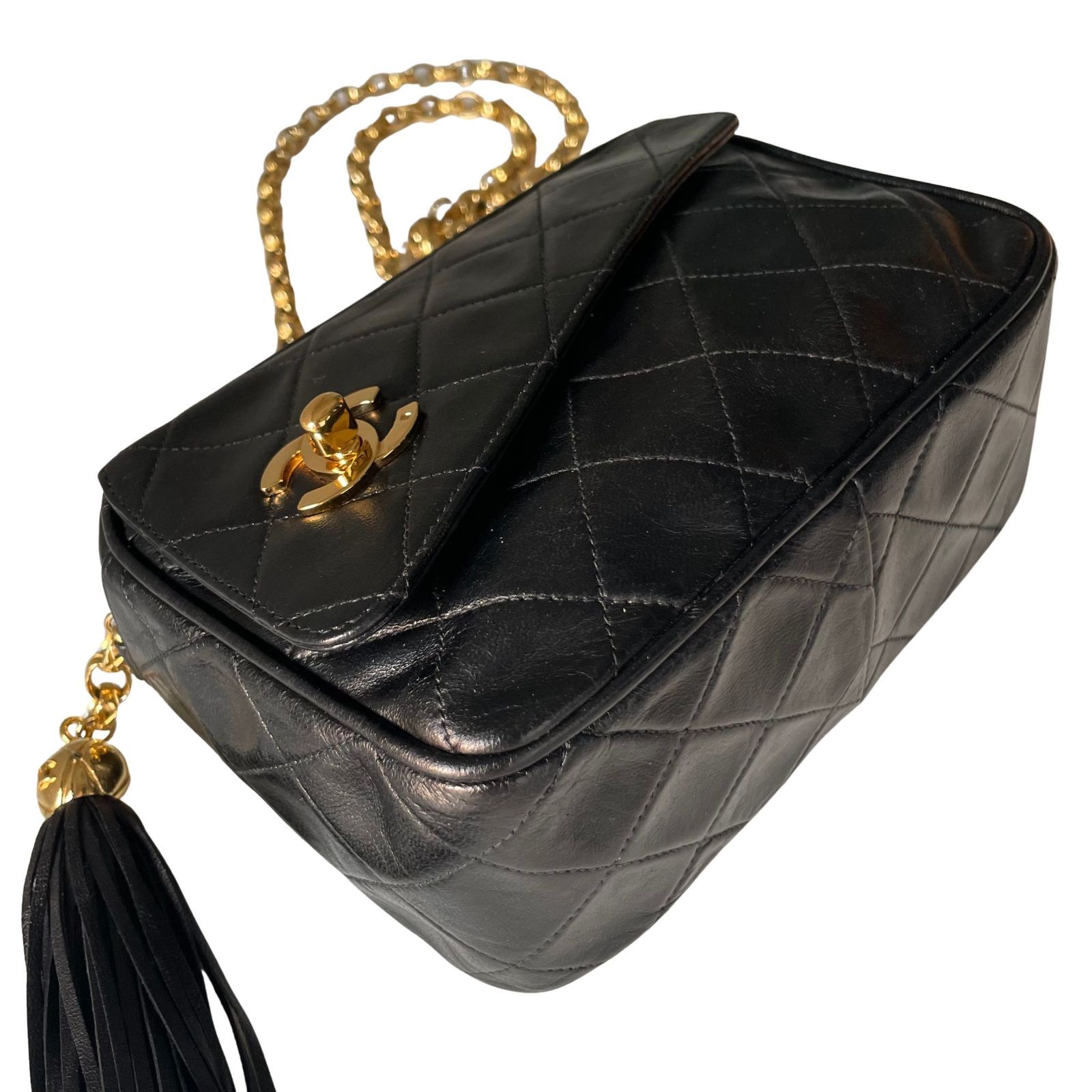 CHANEL シャネル 1992 ココマーク マトラッセ フラップ チェーン 
