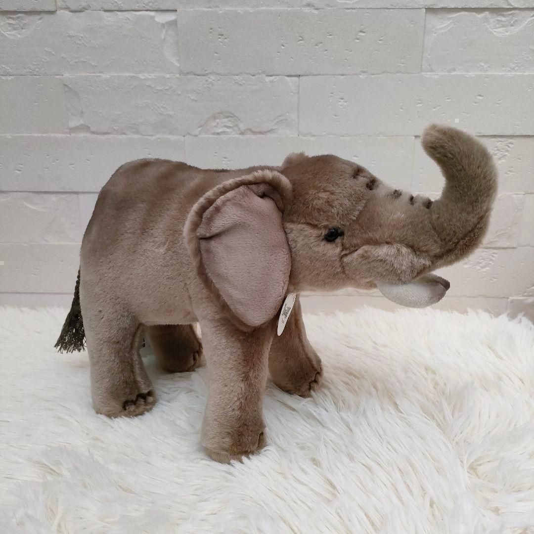 希少商品Steiff シュタイフ ゾウのザンブー ぬいぐるみ プレゼントドイツ シュタイフ ゾウの通販