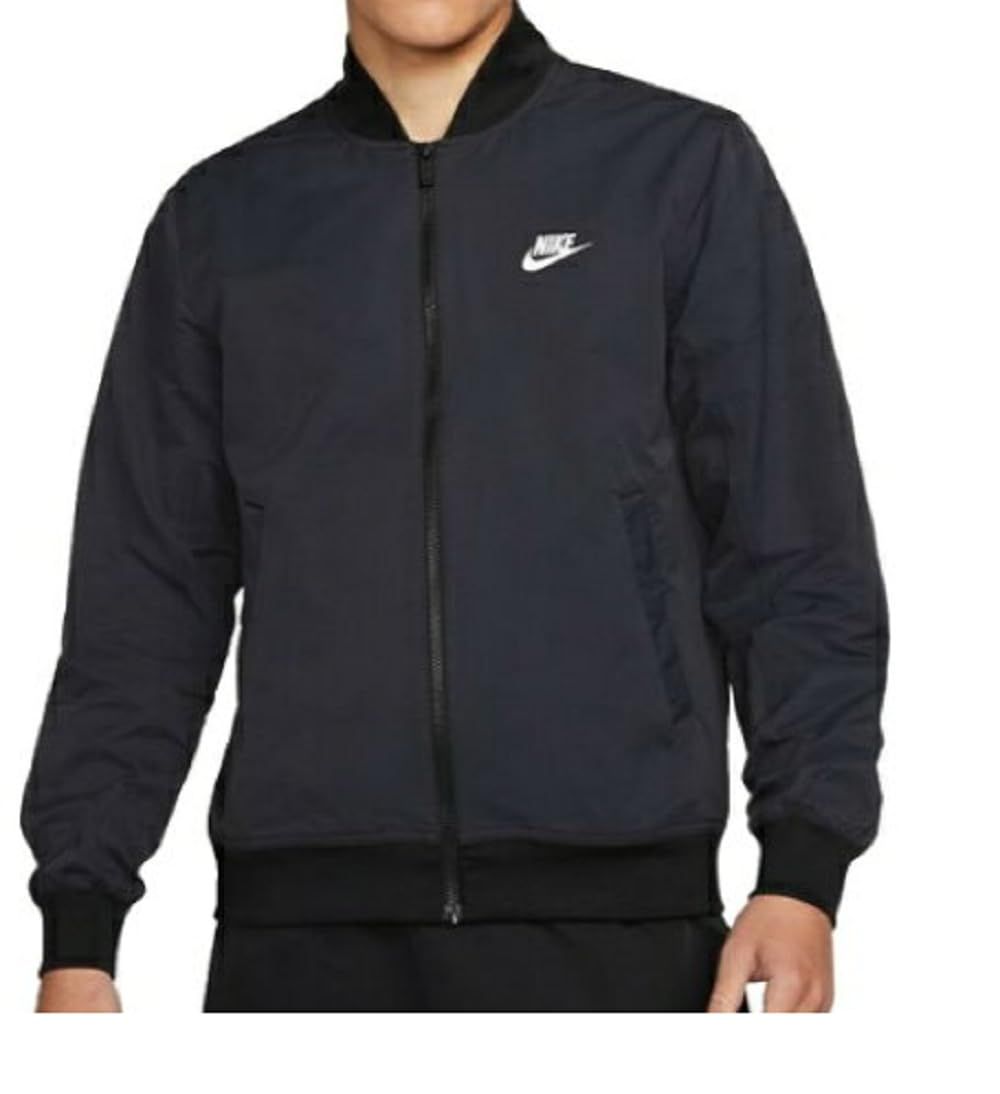 NIKE ナイキ NSW SPE ウーブン UL ウインドブレーカー ボンバージャケット メンズ2XL 176-185cm DM6822 ブラック ブラック|ホワイト Free Size