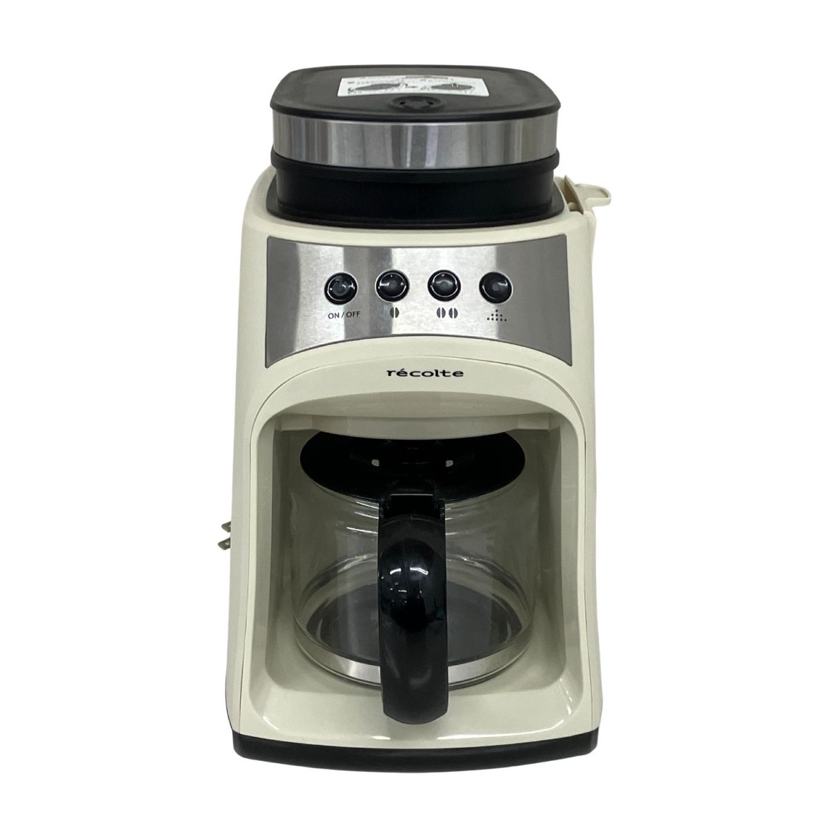 ウィナーズ FIKA フィーカ recolte レコルト RGD-1 グラインド-ドリップコーヒーメーカー ホワイト T10463466