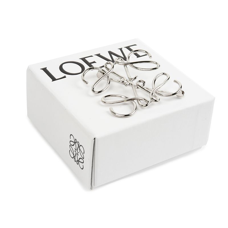 LOEWE ロエベ ANAGRAM PALADIO アナグラム シルバーブローチ
