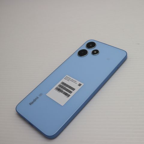 Xiaomi Redmi12 XIG03 スマートフォン 本体 青　中古 sokuteikiya_4941787123383-s