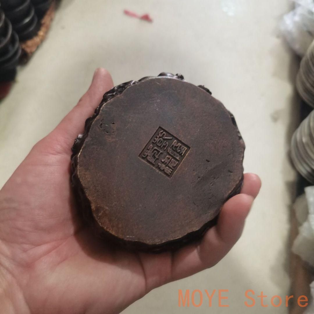 銅製 狐香炉 茶台薫香炉 香道具 工芸品 置物zw0829