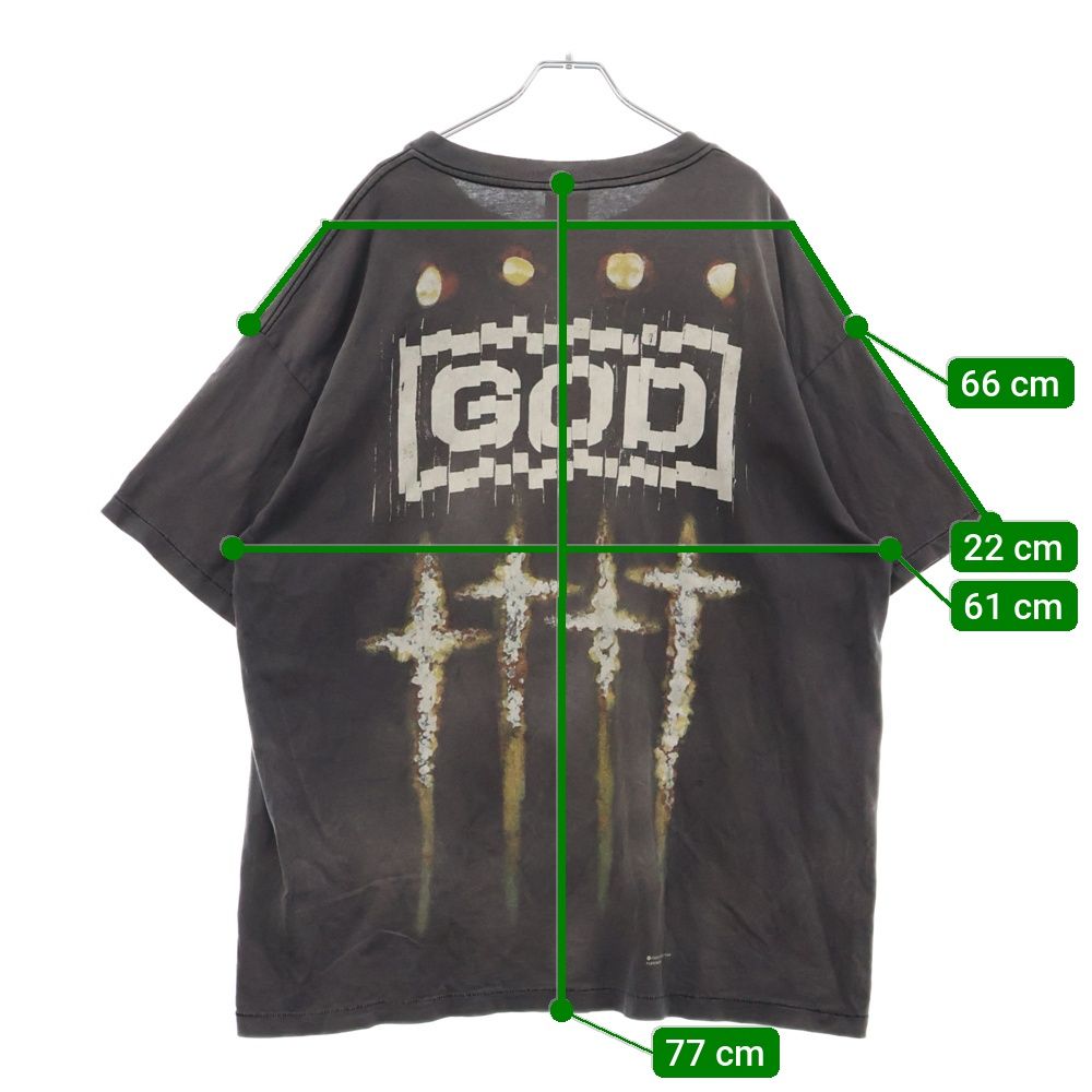 SAINT MICHAEL (セントマイケル) 23AW ×FORSOMEONE GOD PRINT S/S TEE