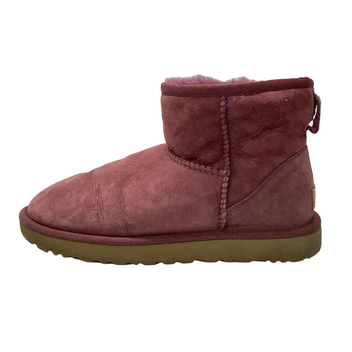 UGG アグ ショートブーツ JAPAN 24 レディース - 1016222 ボルドー ムートン
