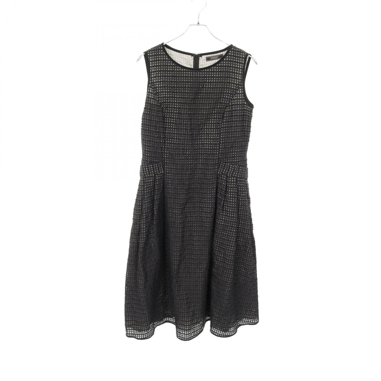 フォクシー FOXEY ワンピース Lgende 44361 黒 コットン