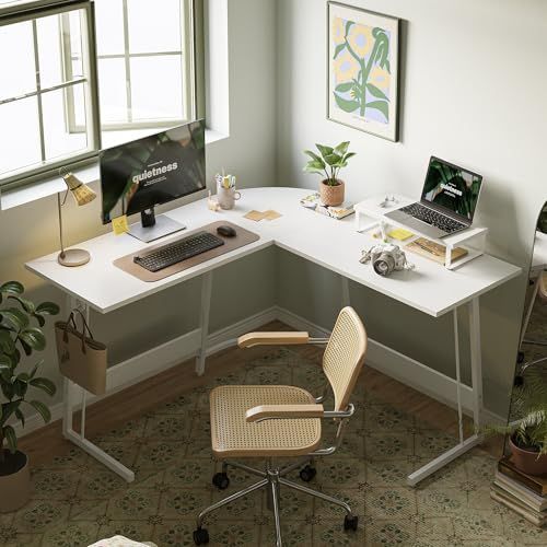 数量限定】CubiCubi 高品質 L字デスク 幅120cm*120cm ゲーミングデスク