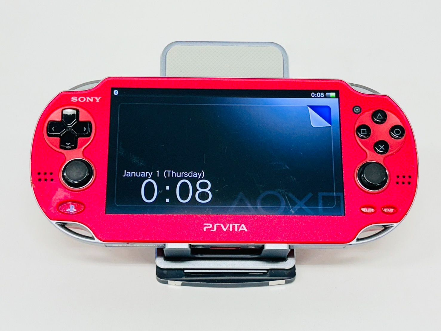 PS VITA  コスミックレッド/Cosmic Red 本体 PCH-1000 動作確認み 箱付き 付属品完備