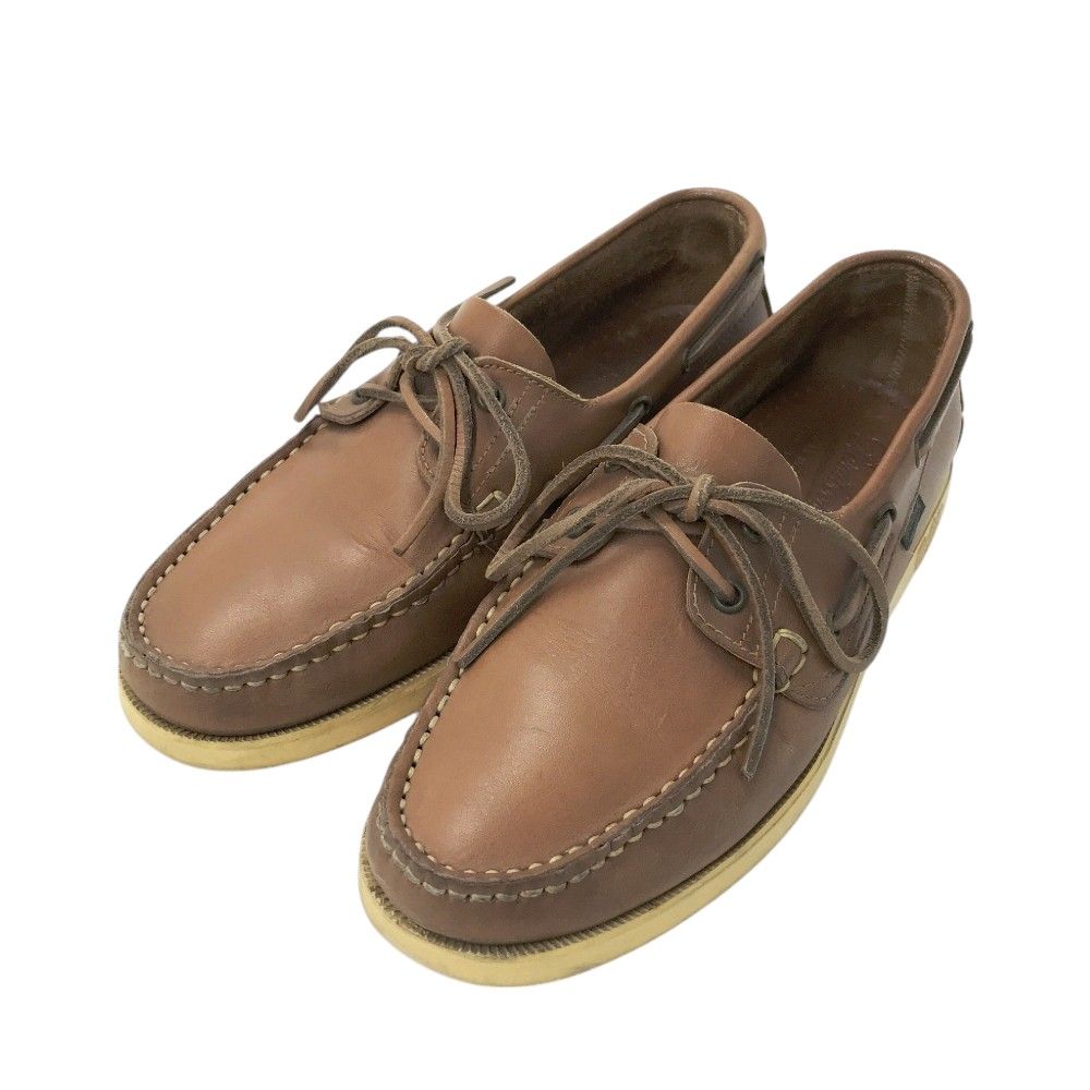 秋冬 ユケテン モカシン クレープソール シューズ 赤 YUKETEN 24 2025