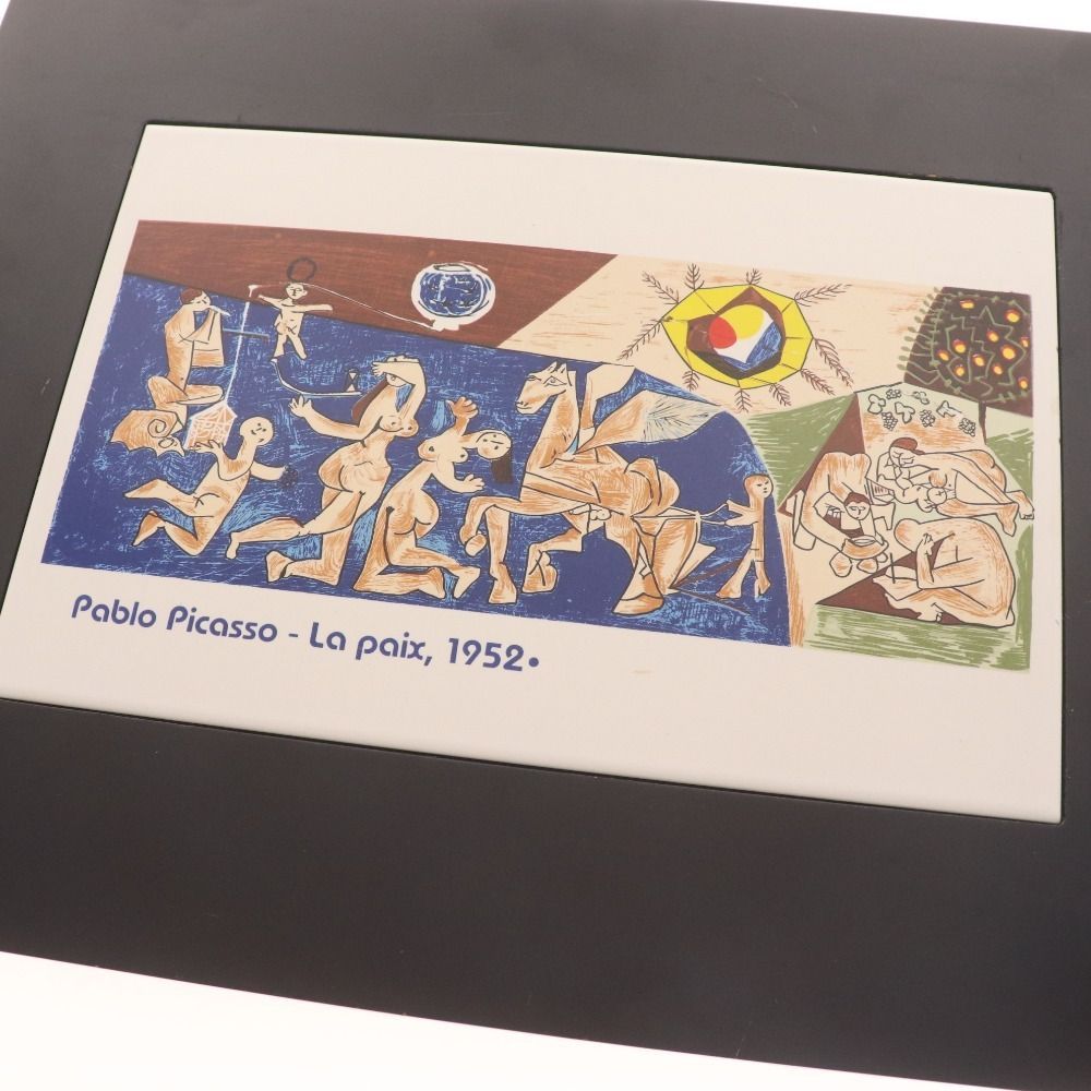 パブロ・ピカソ「La paix,1952・平和」陶板画 タイルアート 絵画
