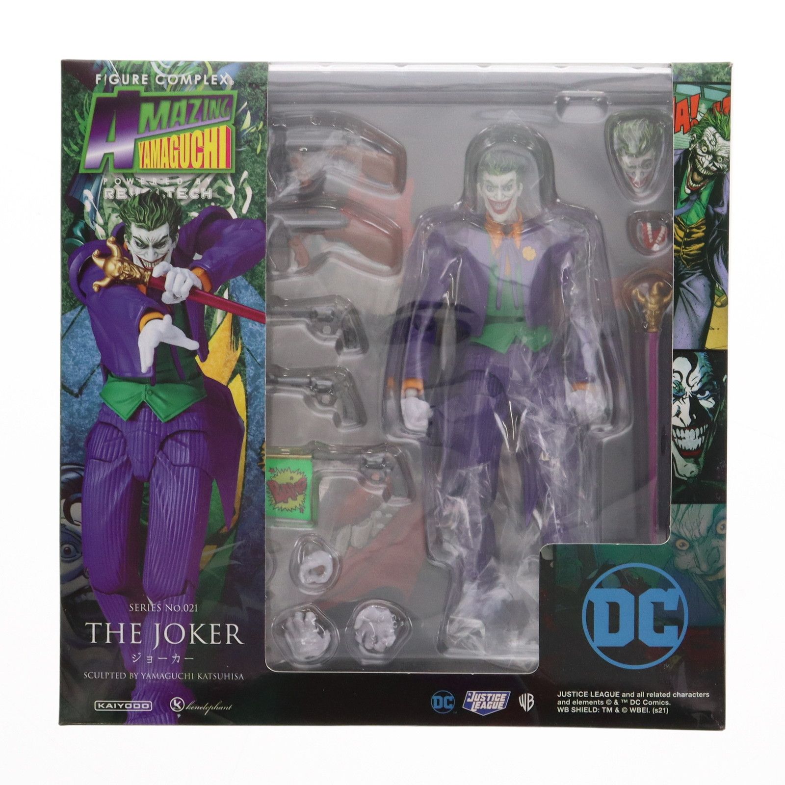 JOKER - アメイジングヤマグチ No.021 JOKER(ジョーカー) バットマン 完成品 可動フィギュア 海洋堂 アメイジングヤマグチ No.021 JOKER(ジョーカー) バットマン