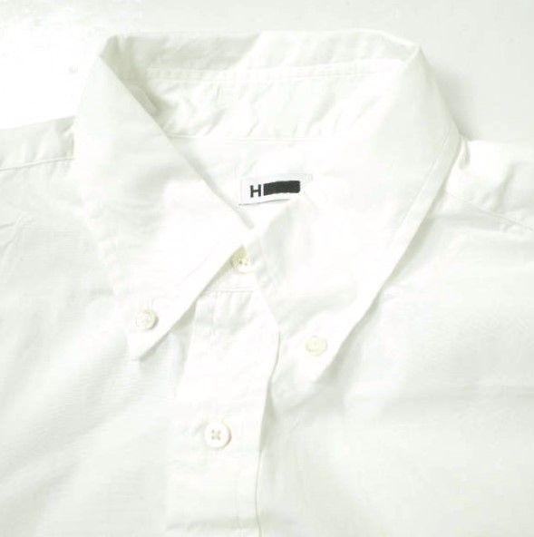H BEAUTY&YOUTH  THOMAS MASON シャツ アイボリー H BEAUTY&YOUTH / THOMAS MASON クロップドシャツ - メルカリ