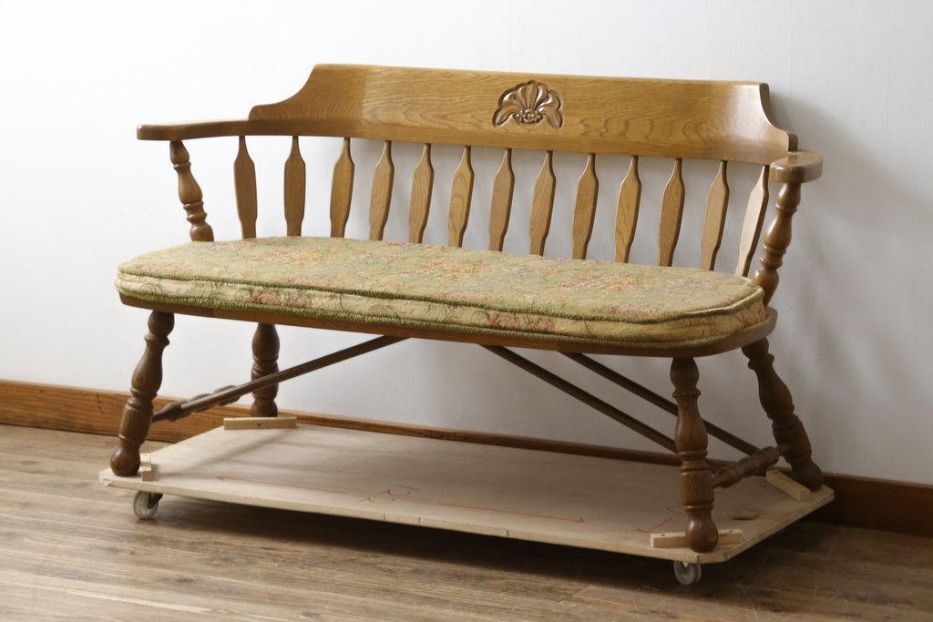 GMIH66A○karimoku / カリモク アンティーク ロビーチェア ラウ