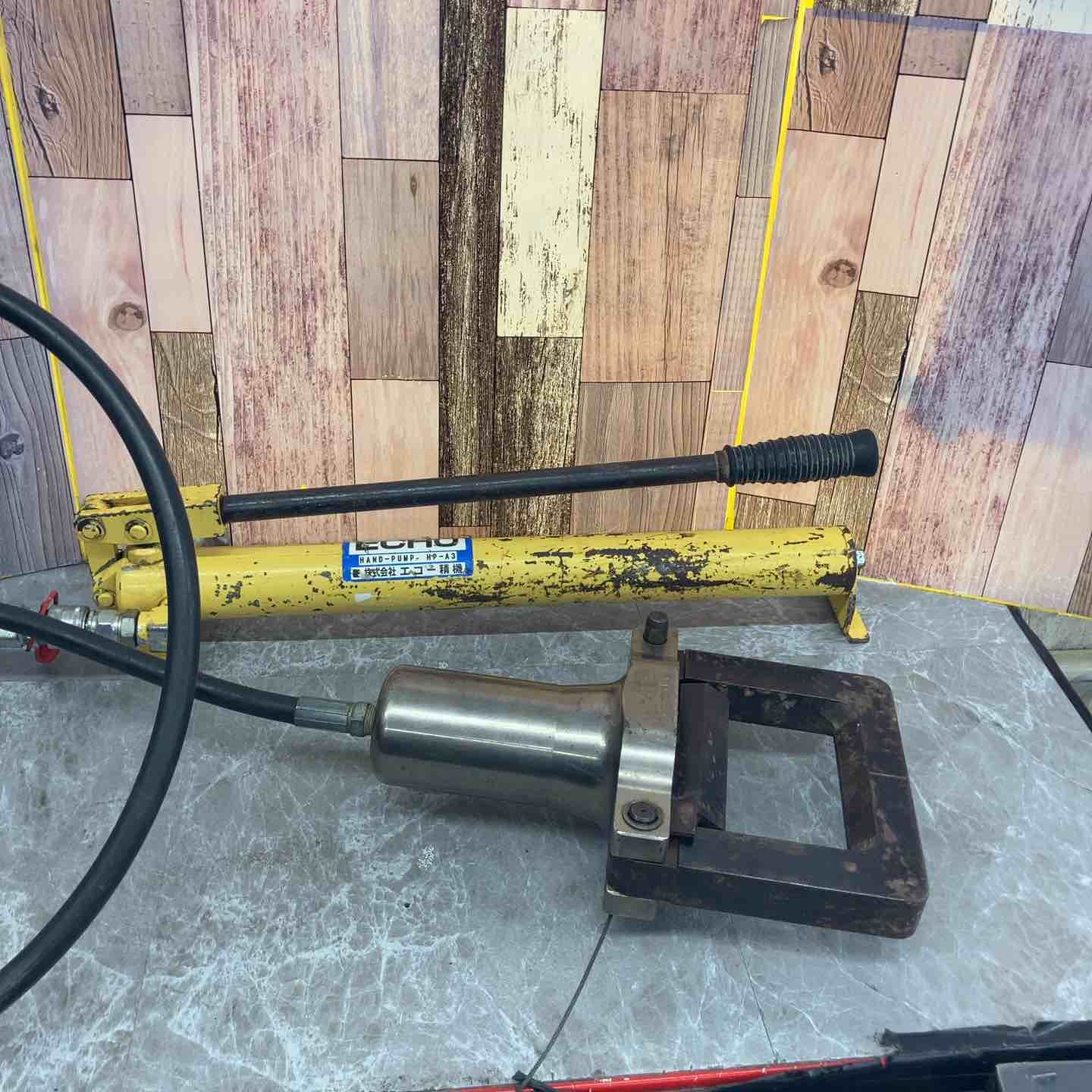 エコー精機 パイプ圧着機 スクイズオフ工具 SPE-50 八潮店