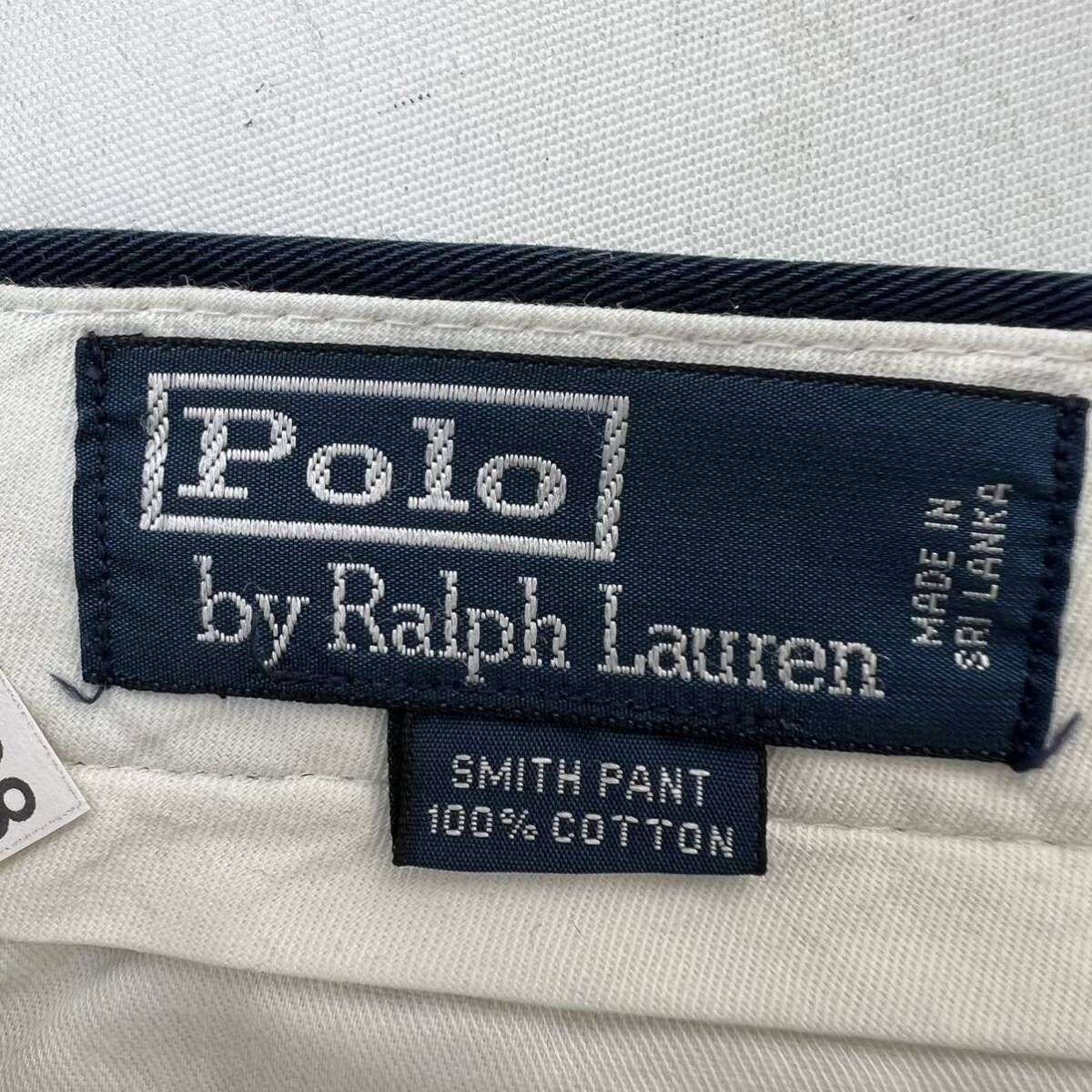 00s ☆ POLO RALPH LAUREN ☆ SMITH PANT コットン パンツ ネイビー