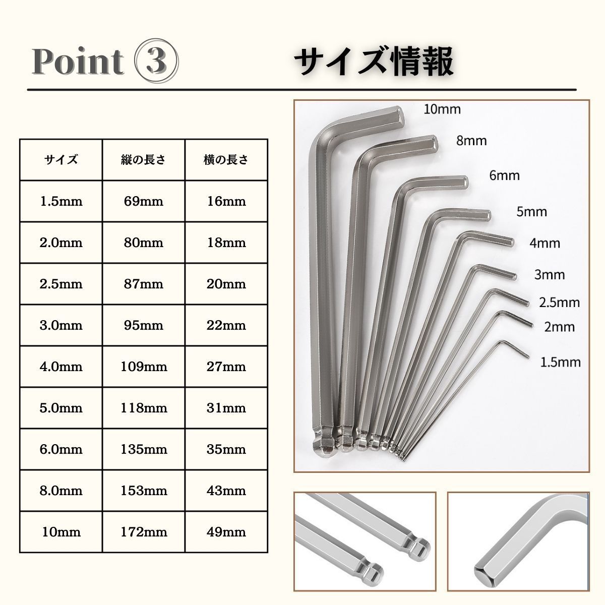 サイズ10X12 6角タイプ 全長160mm オープンリングスパナ