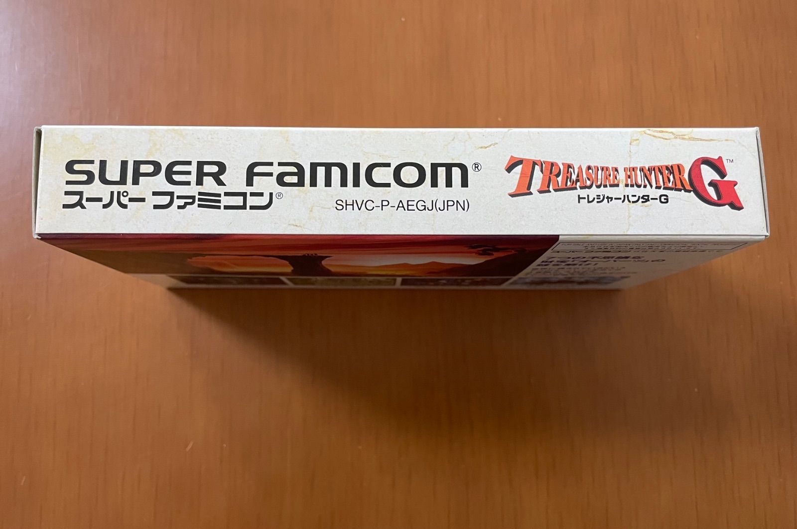 美品］トレジャーハンターG スクエア スーパーファミコン ソフト