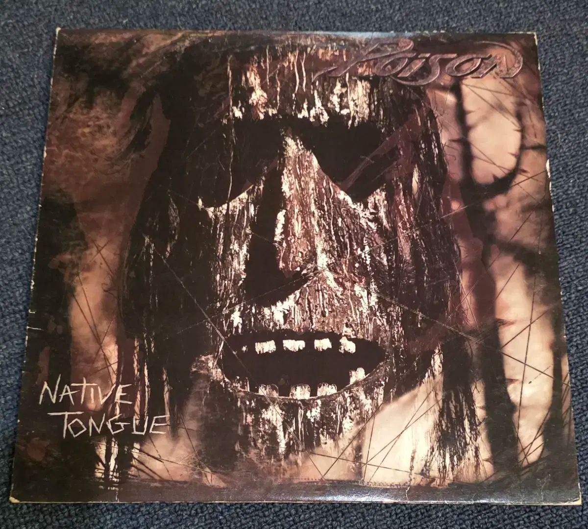 POISON 1993 年次リリース NATIVE TONGUE アルバム LP