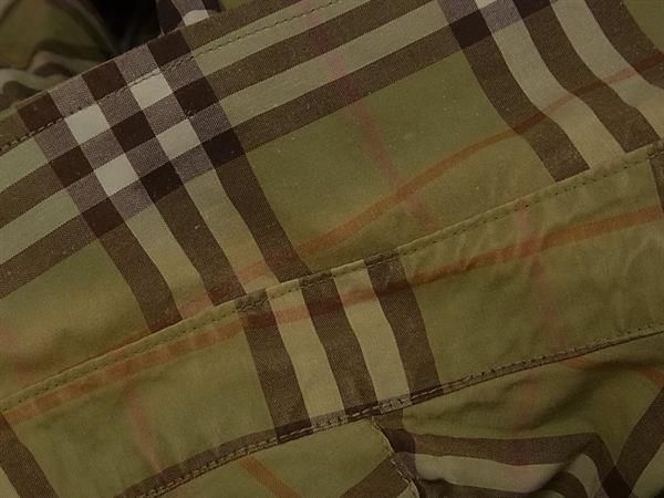BURBERRY バーバリー ジャケット シャツ ノバチェック カーキ 長袖 BURBERRY バーバリー ジャケット シャツ ノバチェック カーキ