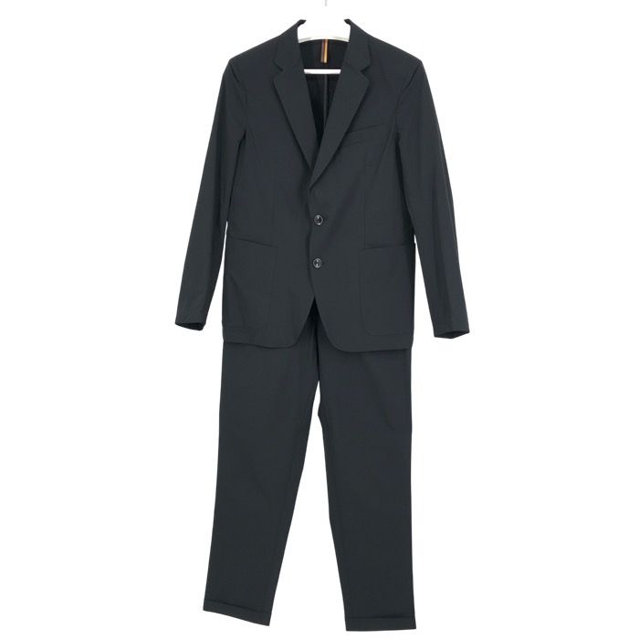 Paul Smith ポール スミス セットアップ ソロテックス ジャケット アンクルカットパンツ 103058 1533NT|150MT ブラック Mサイズ メンズ