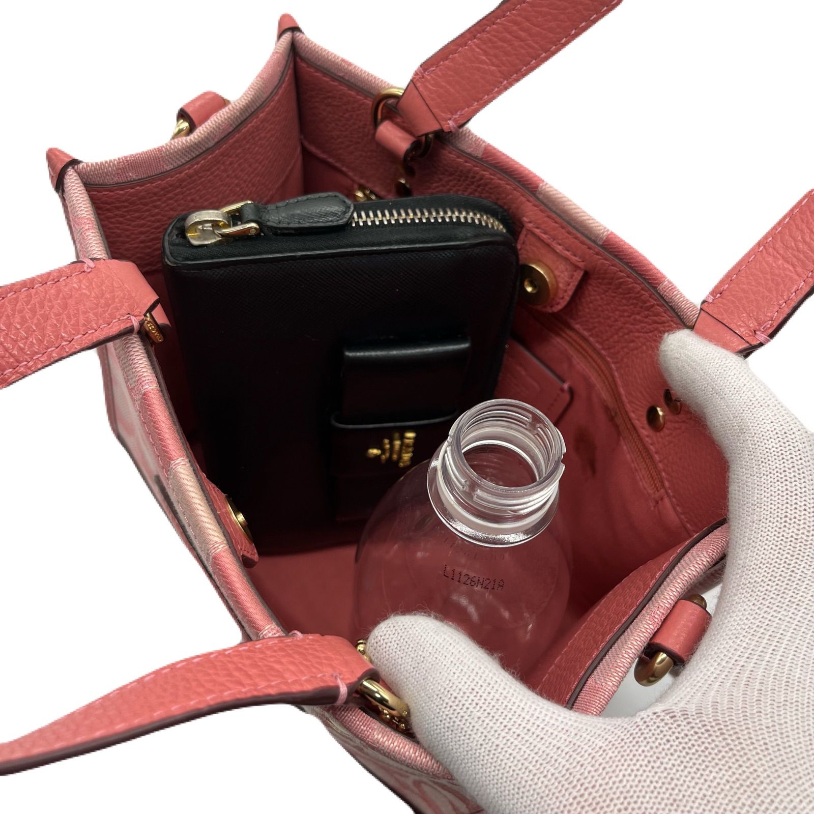 極美品<!-利用不可文字-!>COACH コーチ ショルダーバッグ ハンドバッグ 
