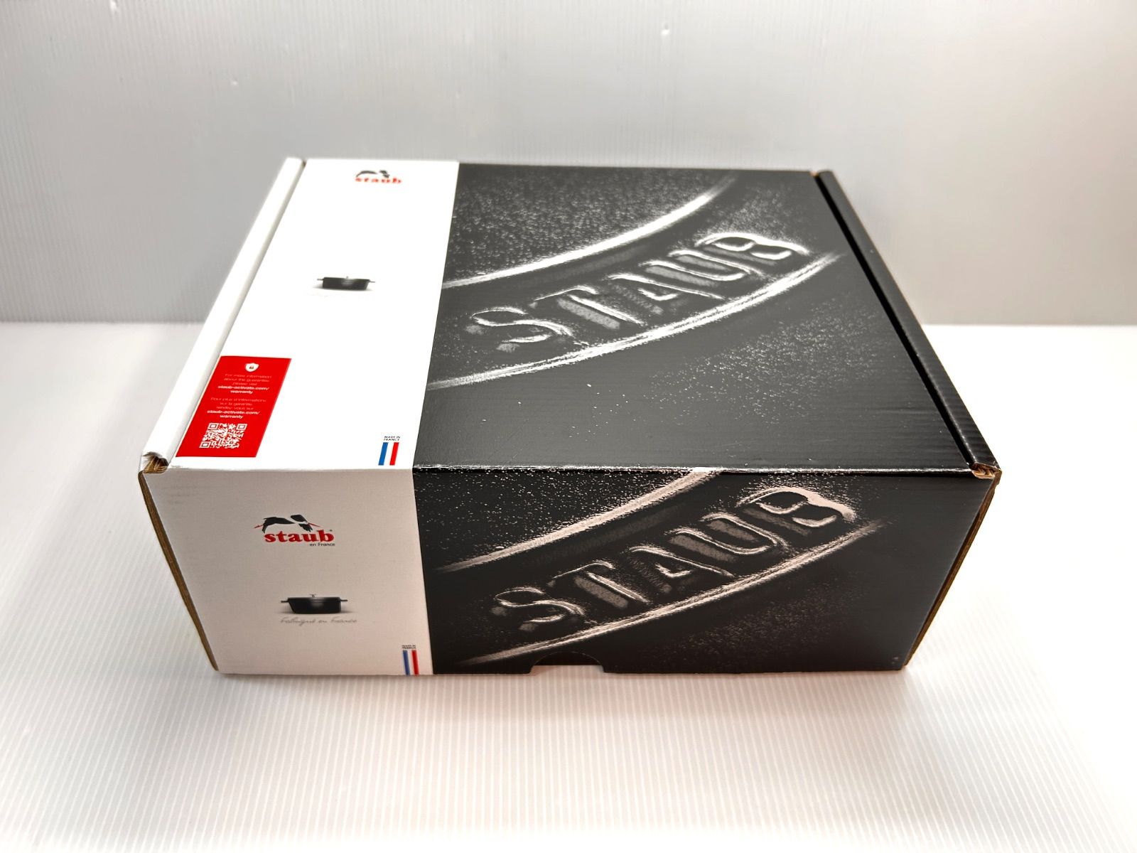 STAUB ストウブ 20cm グレー ピコ ココット ラウンド