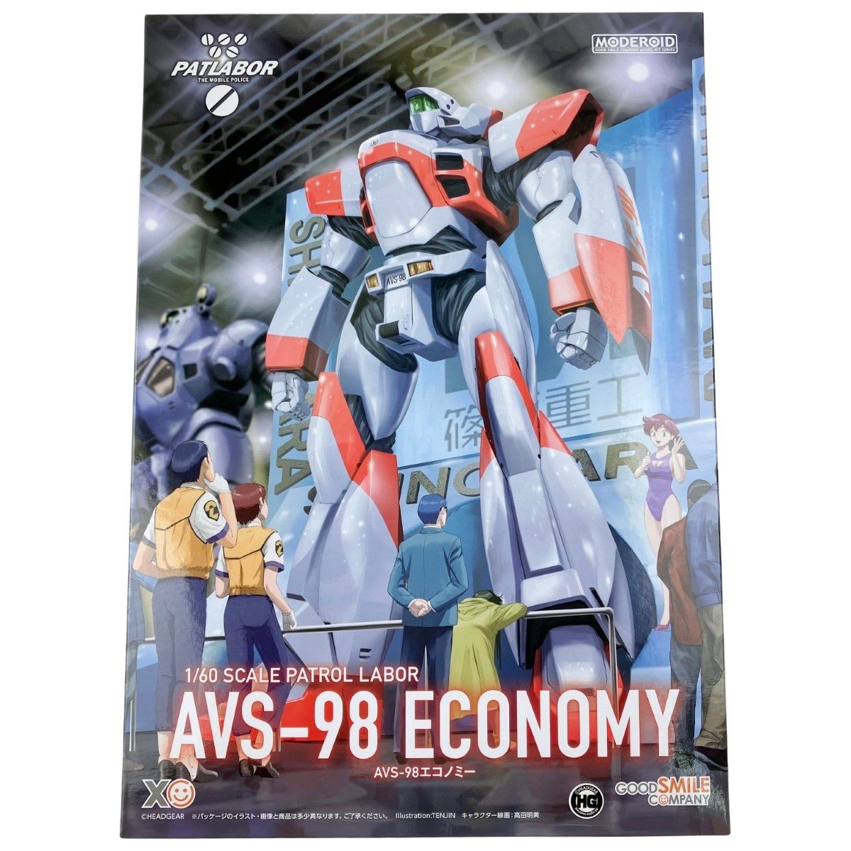 ▽▽グッドスマイルカンパニー MODEROID 機動警察パトレイバー 1/60
