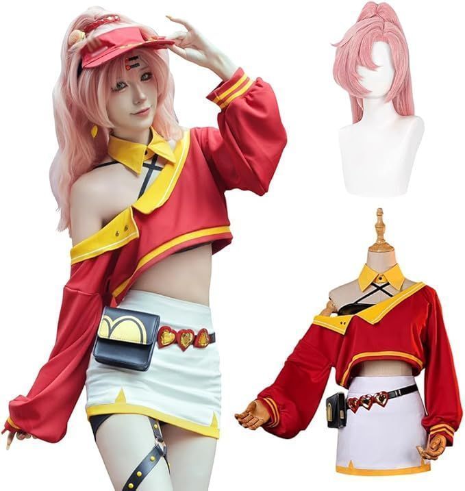 ゼンレスゾンゼロ 猫宮又奈 ビリー?キッド ニコ?デマラ アンビー?デマラ連名 コスプレ 衣装 ウィッグ付き 豪華セット cosplay 大人用 仮装 文化祭 ステージ服 ハロウィン クリスマス