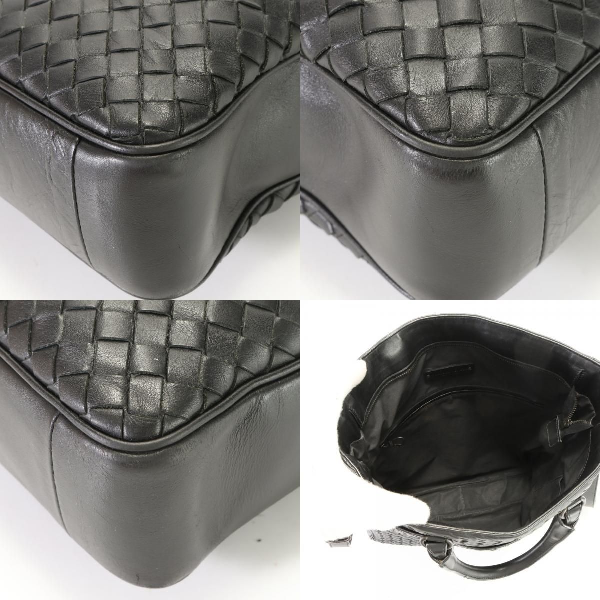 美品 ボッテガヴェネタ イントレチャート 編み込み レザー 2WAY  