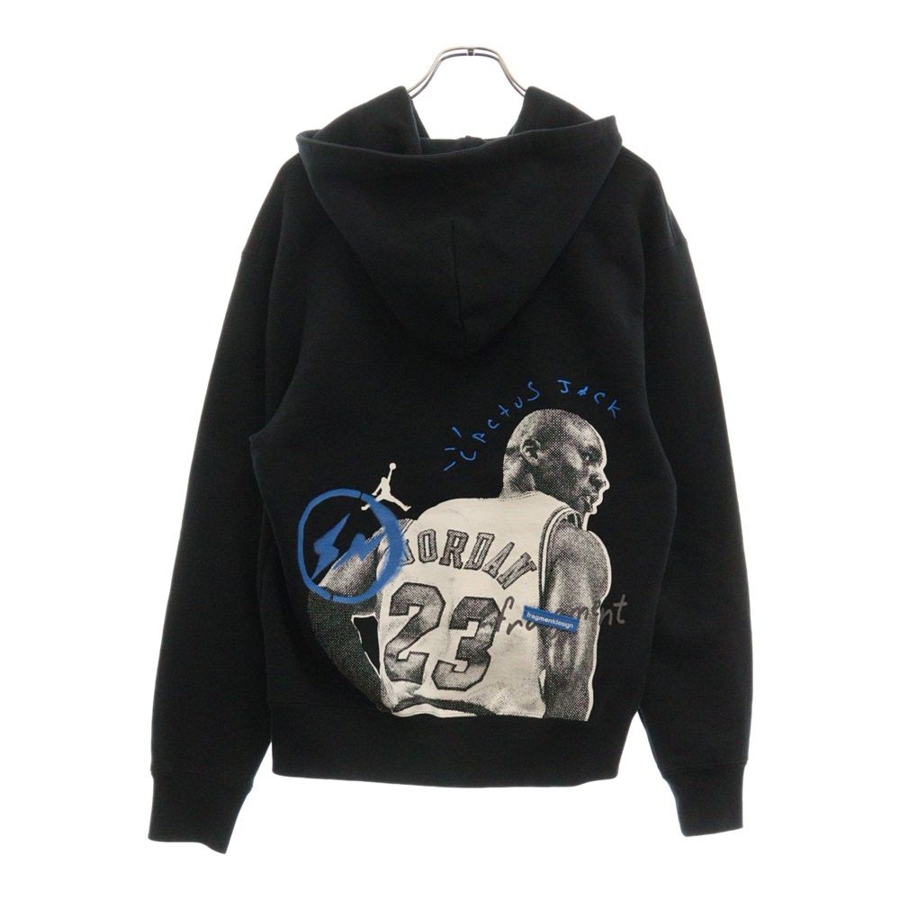 NIKE (ナイキ) ×FRAGMENT×Travis Scott フラグメント×トラビス スコット Tsf Fleece Pullover Hoodie DJ0615-010 プルオーバーパーカー