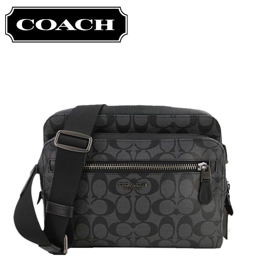 コーチアウトレット】COACHバッグ F91485 チャコール×ブラック 