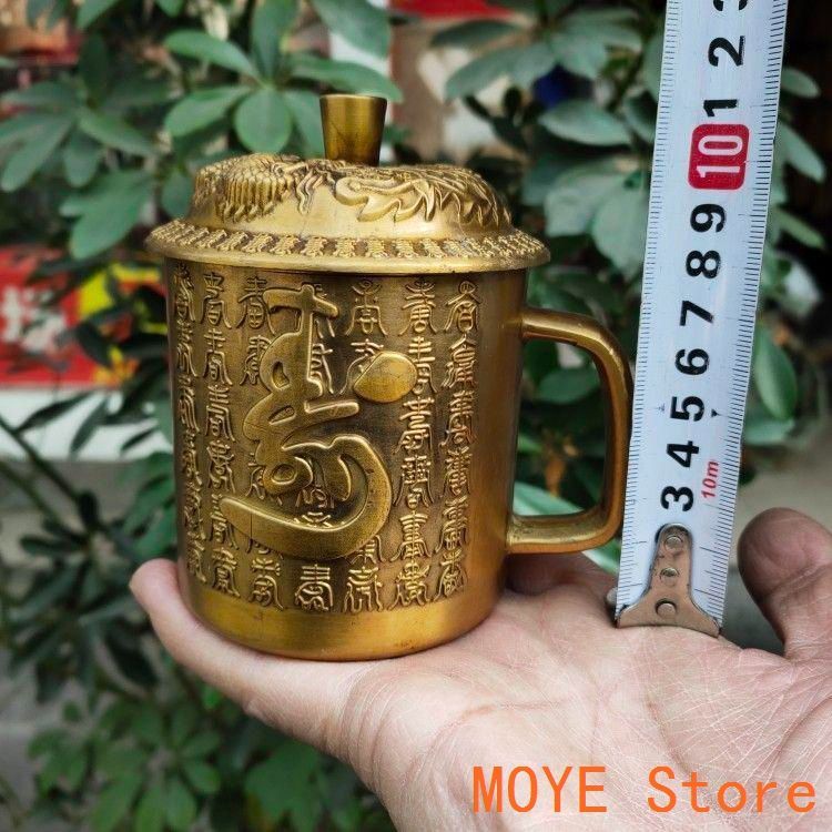 銅器 重工 彫刻 龍鳳茶壺 茶杯 茶道具 工芸品 置物 銅器 重工 彫刻 龍鳳茶壺 茶杯 茶道具 工芸品 置物