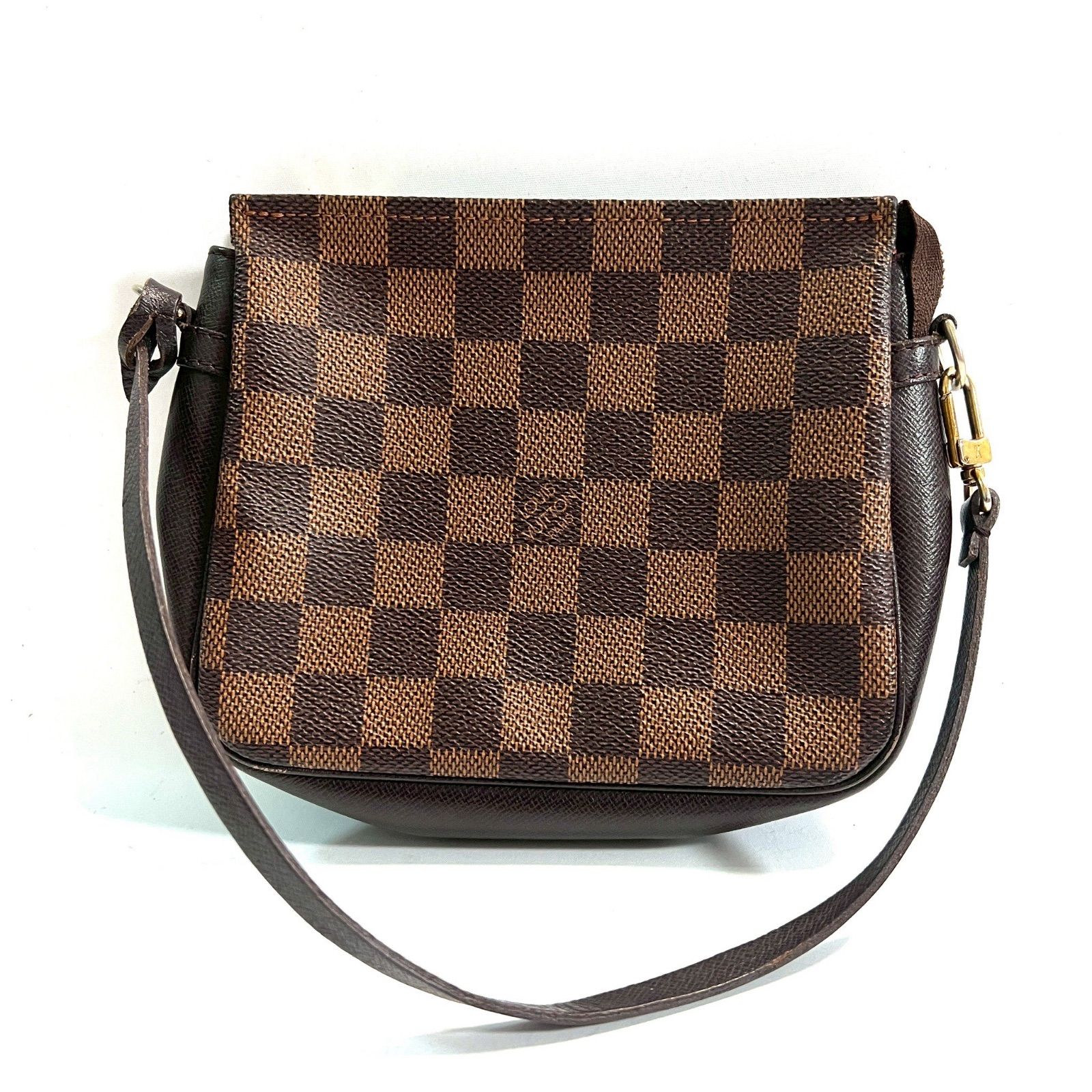 【鑑定済】 ルイ・ヴィトン ダミエ ポシェット アクセソワール 鑑定済 ルイヴィトン ダミエ ポシェット アクセソワール バッグ