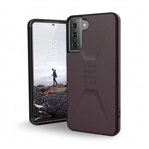 【新品・4営業日で発送】URBAN ARMOR GEAR UAG-GLXS21PLSC-EP UAG製 CIVILIAN エッグプラント Galaxy S21+ 用(UAG-GLXS21PLSC-EP)