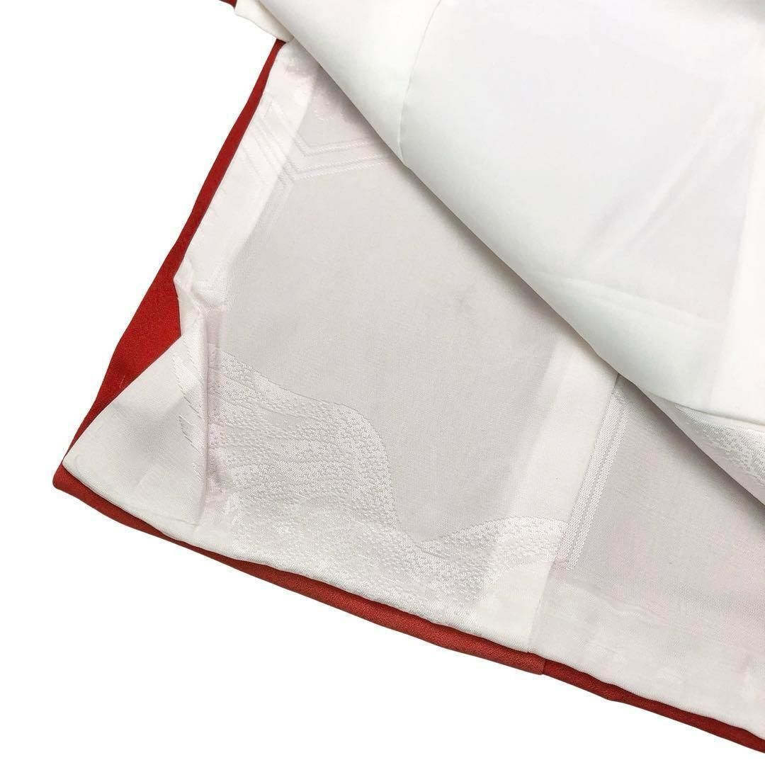 子供着物 襦袢付 女の子 一つ身 お宮参り 鶴 花柄 金彩 赤色 X-1003 子供着物 襦袢付 高品質 女の子 一つ身 お宮参り 鶴 花柄 金彩 赤色 X