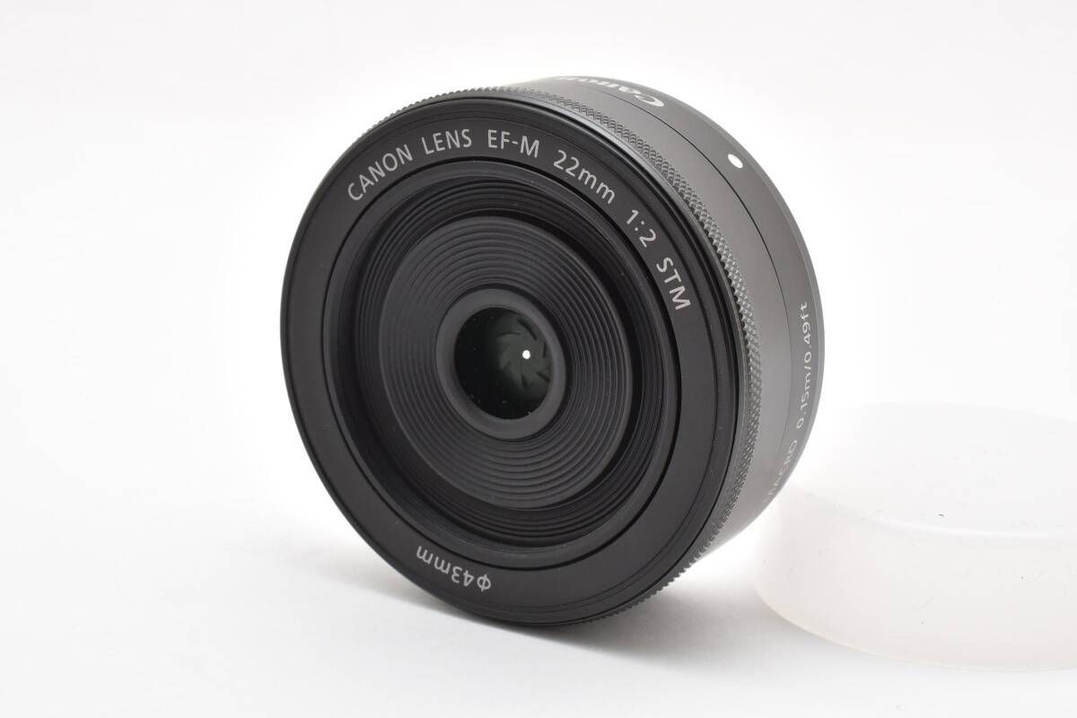 ☆美品☆ キヤノン Canon EF-M 22mm 割引 F2 STM グラファイト