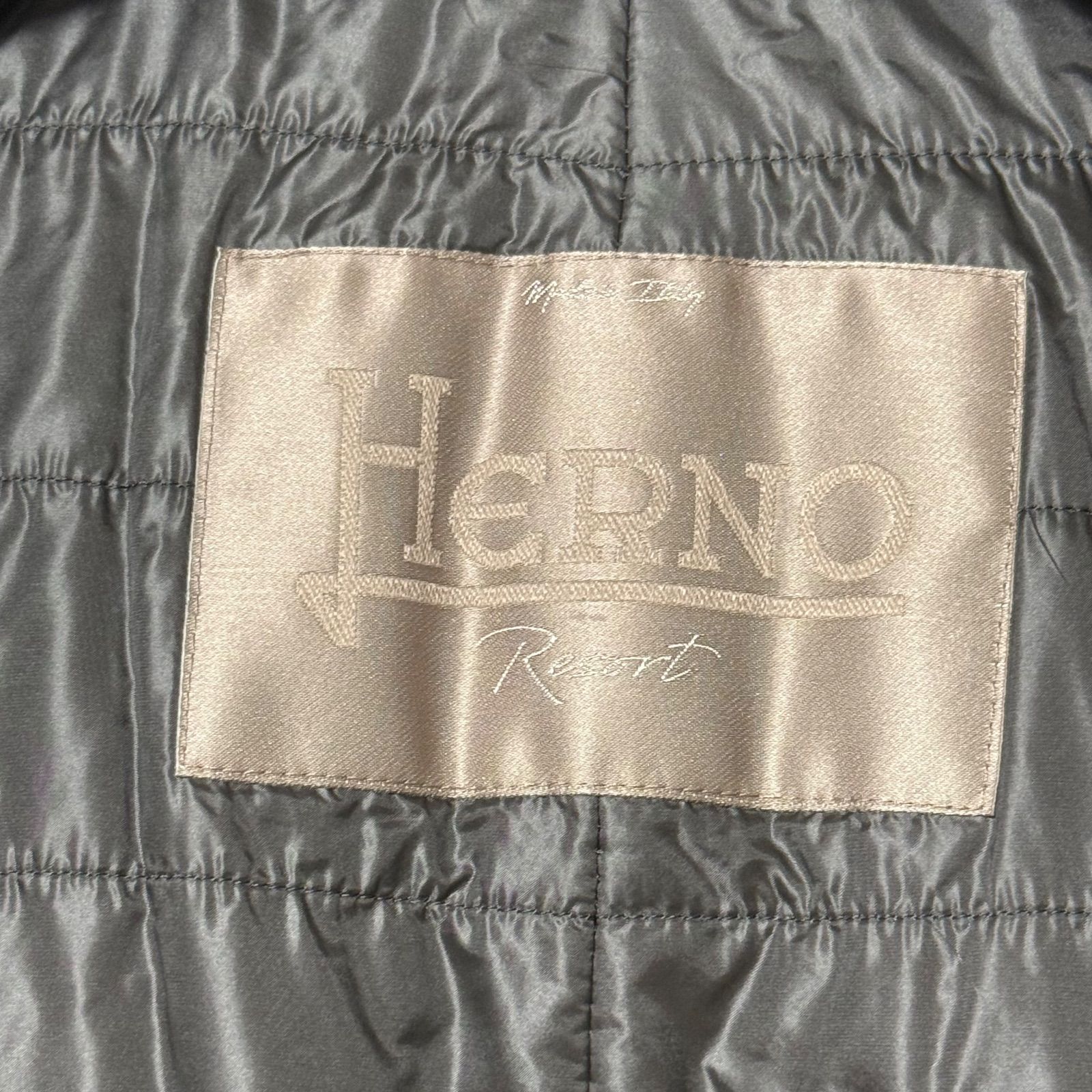 ヘルノ リゾートライン ウインタースキューバフーデッドパデッドコート