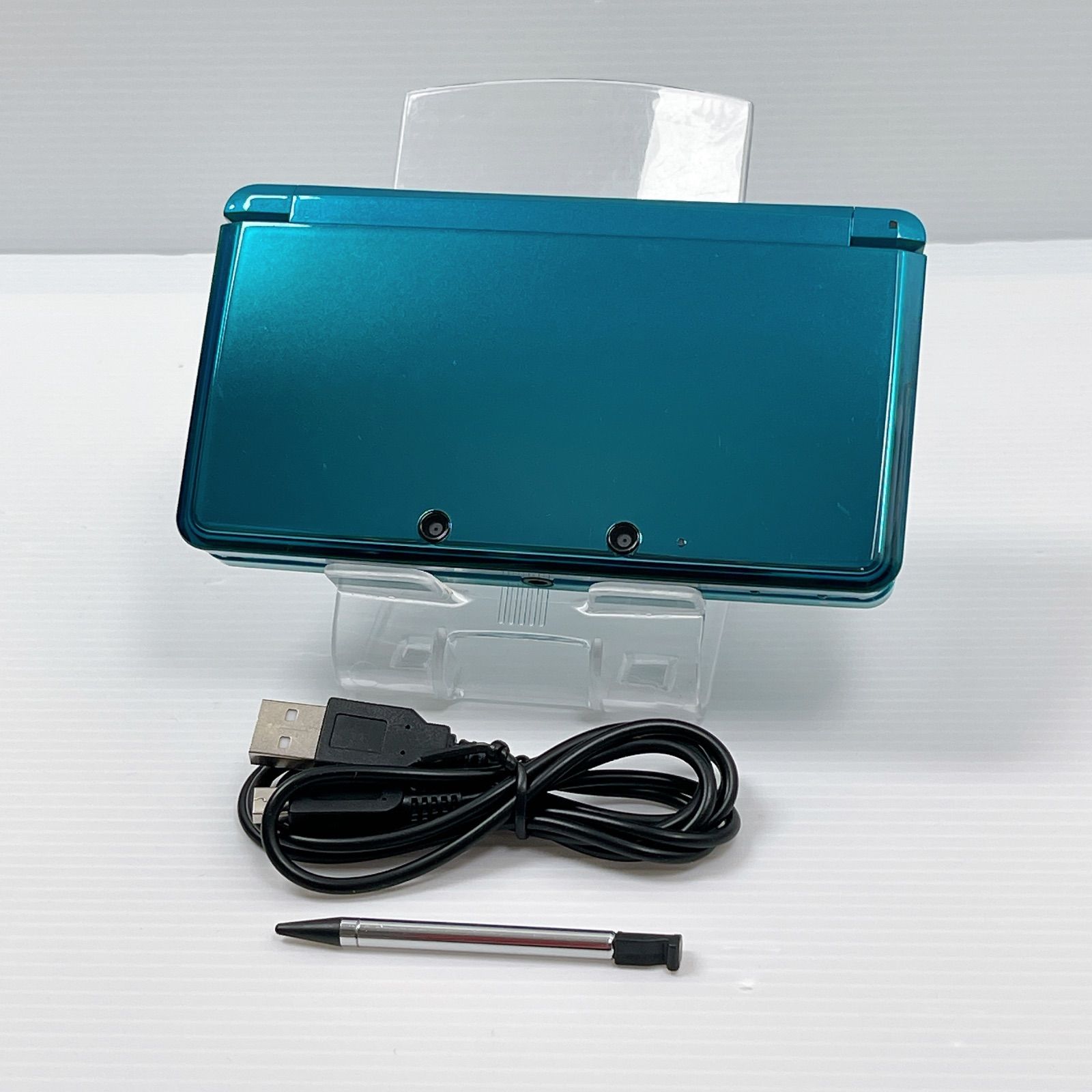 ニンテンドー 3DS アクアブルー 遊べるセット 内蔵ソフトあり ゼルダ4つの剣 ZELDA 動作 済み ds 3ds 3DS 任天堂