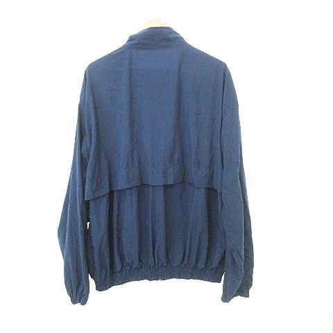 UNIVASAL PRODUCTS ネイビー ナイロンジャケット フルジップ 90s NAUTICA Full-Zip Nylon Blouson 紺 L相当 ノーティカ