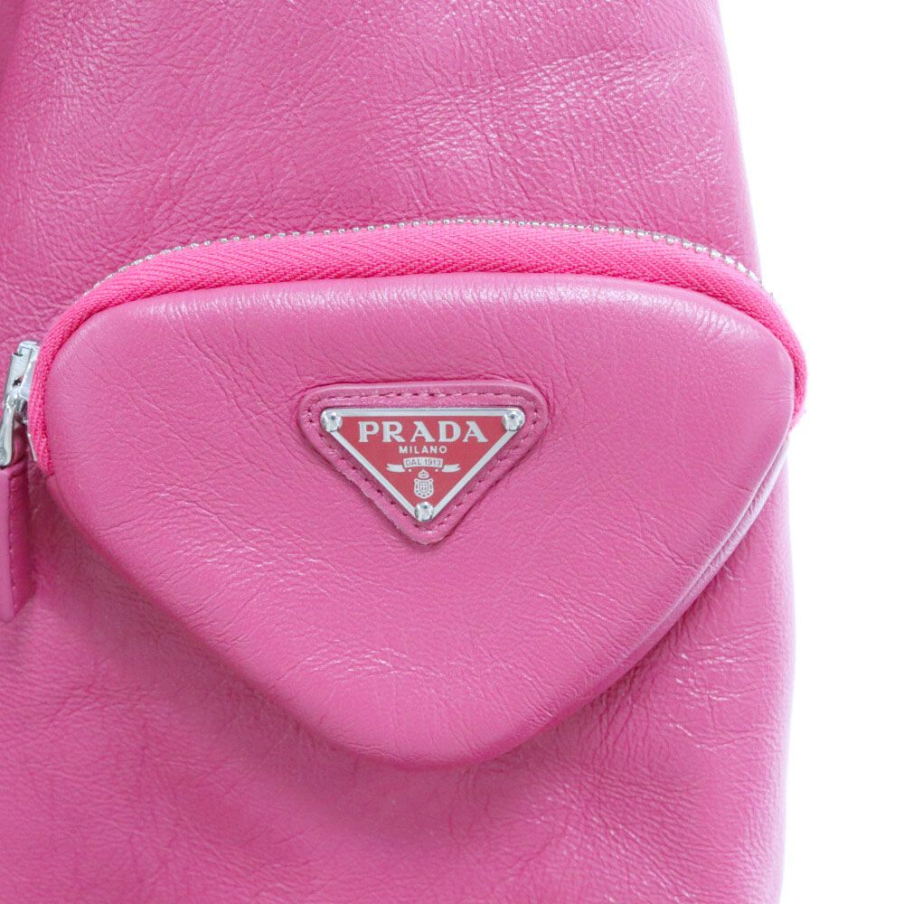 PRADA (プラダ) 21AW Nappa Leather Bomber Jacket ナッパレザー