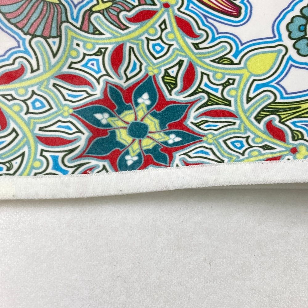 サイズ：36 MARK&LONA マークアンドロナ スカート 総柄 ブルー系