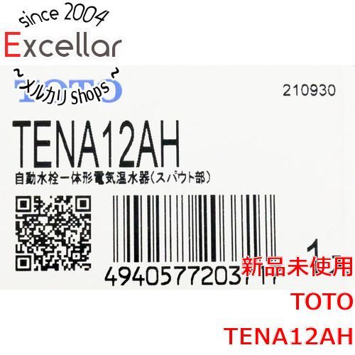 [bn:0] 【新品訳あり(箱きず・やぶれ)】 TOTO　アクアオート 台付自動水栓 電気温水器一体形 スパウト部　TENA12AH
