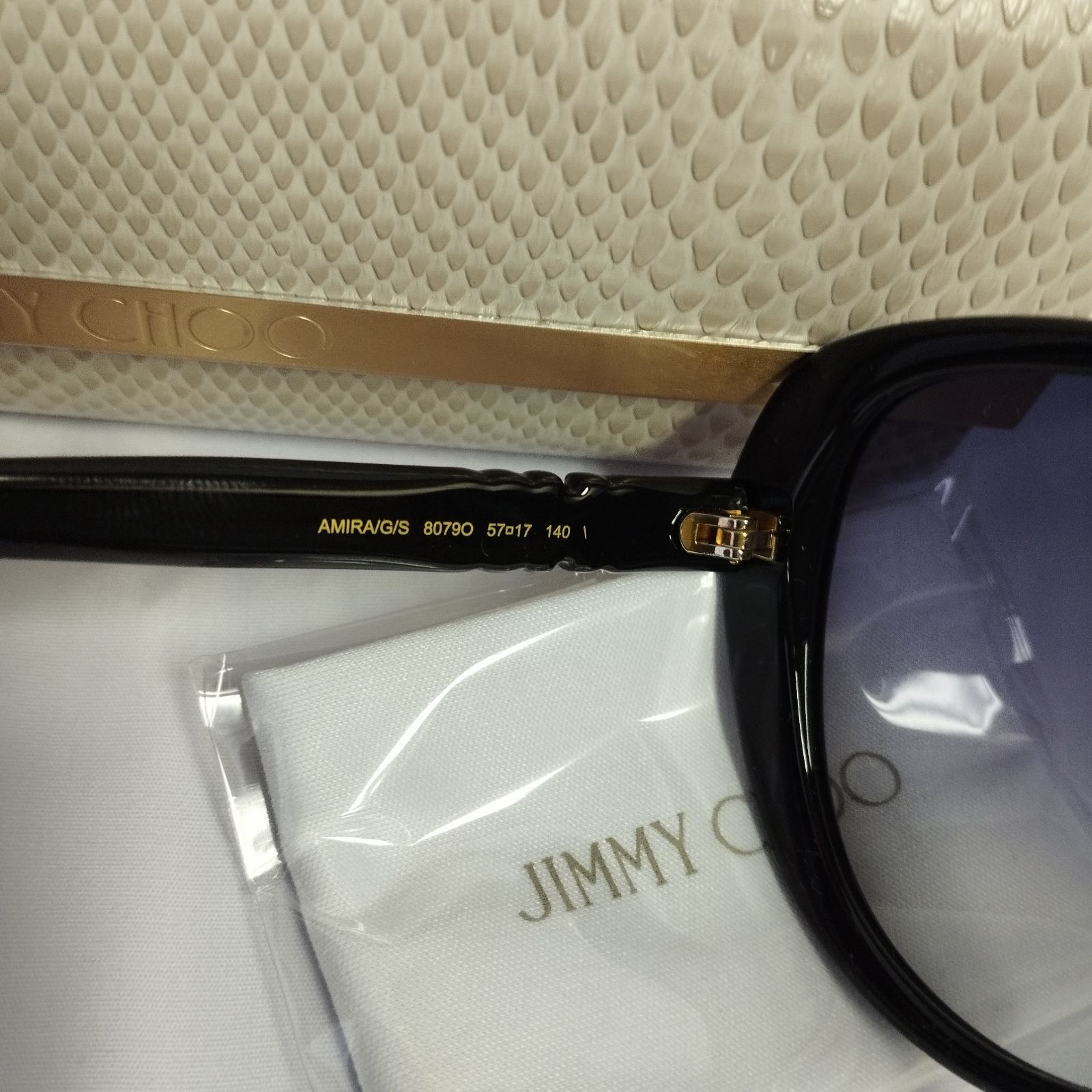 ⭐︎新品未使用⭐︎JIMMY CHOO サングラス　AMIRA/G/S Jimmy Choo Brown Gradient Butterfly Ladies Sunglasses AMIRA