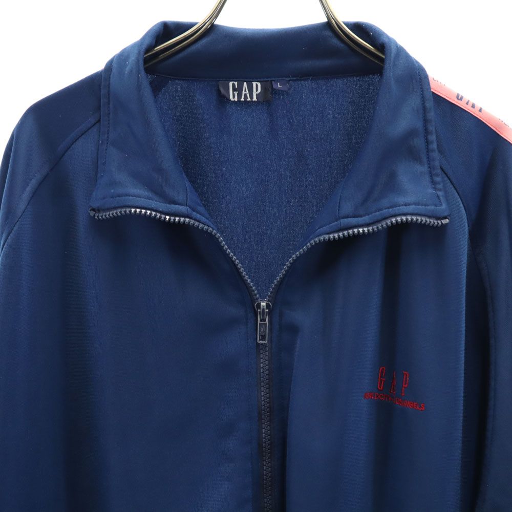 OLD GAP ギャップ トラックジャケット ブルー×ホワイト S〜M相当 Gap公式オンラインストア | ヴィンテージ ソフト GAPロゴ