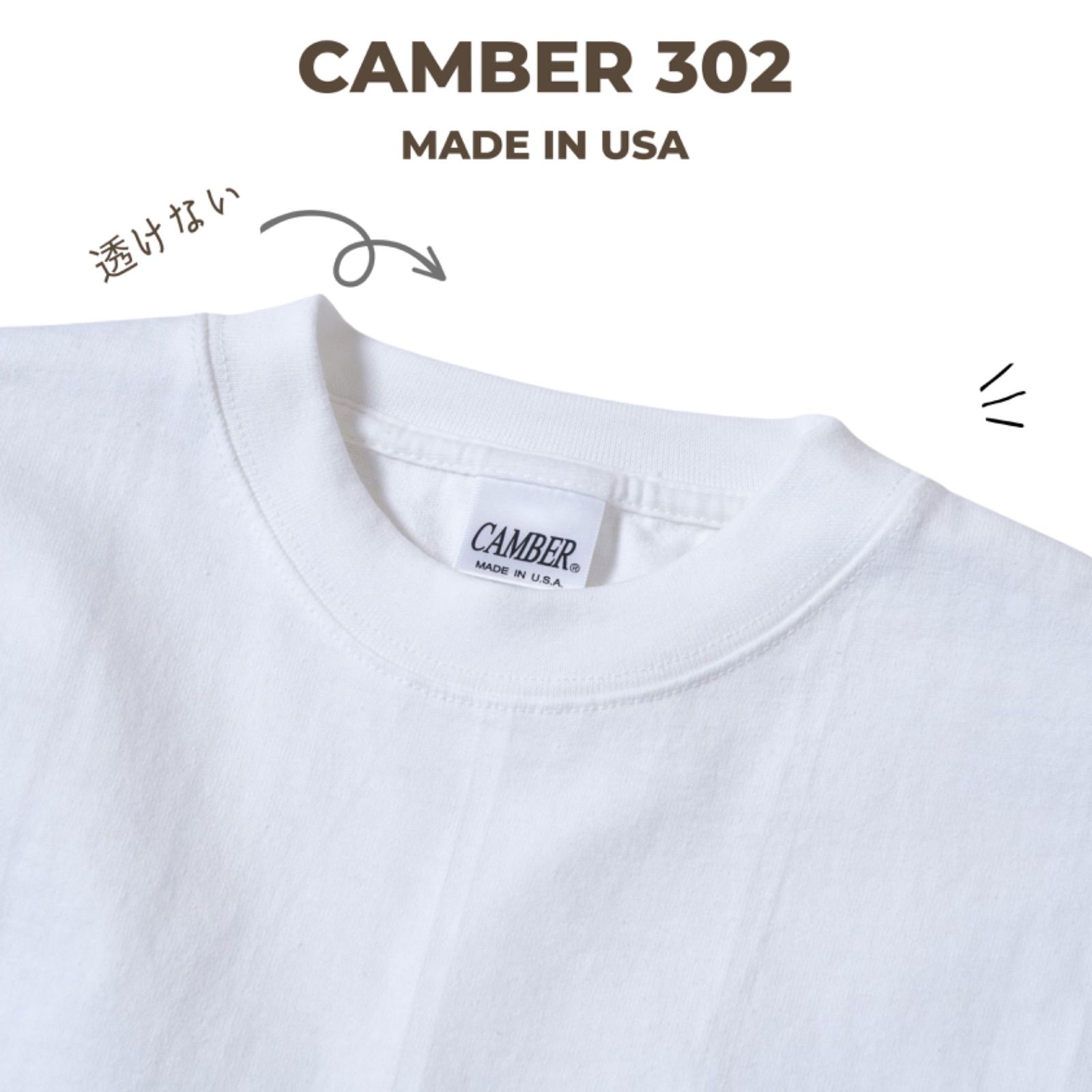 CAMBER 302 Pocket T-Shirt 8oz. Max-Weight - メルカリ