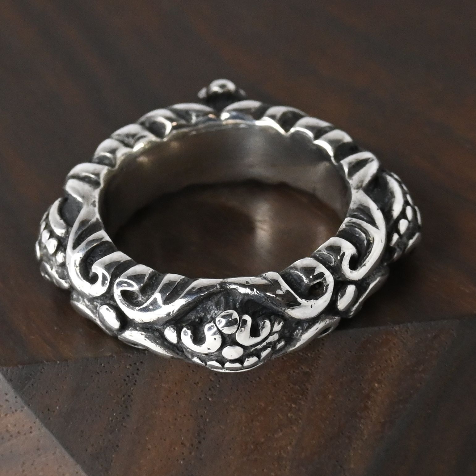 order シルバーリング14号 ショップ 研磨済】ROYAL ORDER シルバー