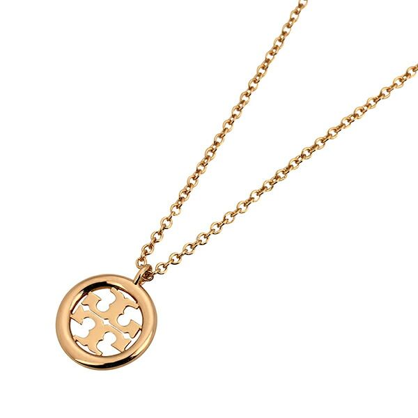 新品 トリーバーチ TORY BURCH ネックレス ミラー トリーゴールド